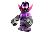 Лилава LEGO фигурка с черна маска и розови акценти