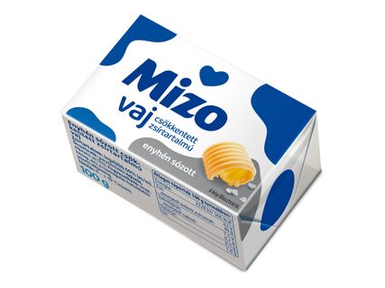 Csökkentett zsírtartalmú sós vaj