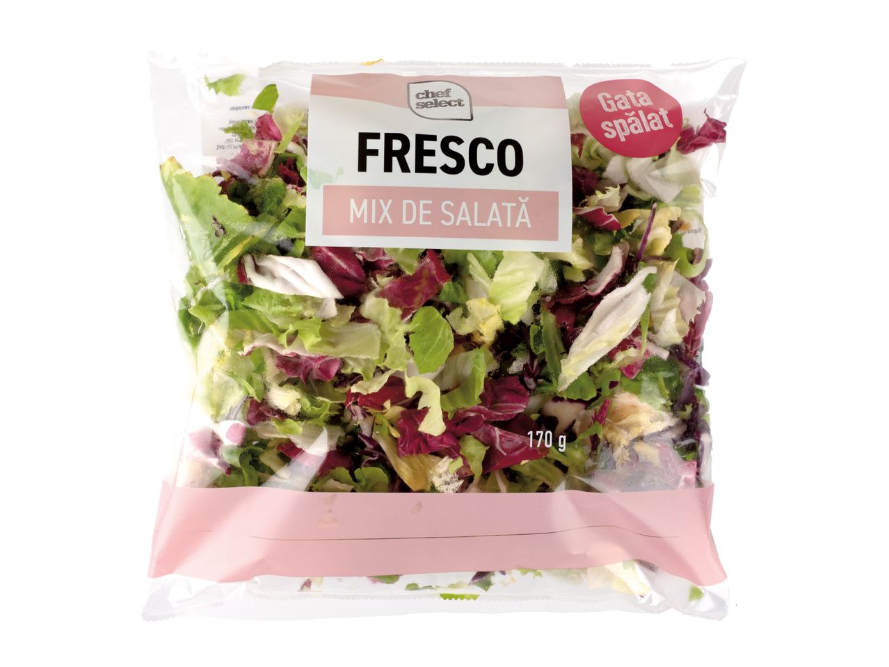 Punga de salată Chef Select Fresco Mix de Salată, 170g.