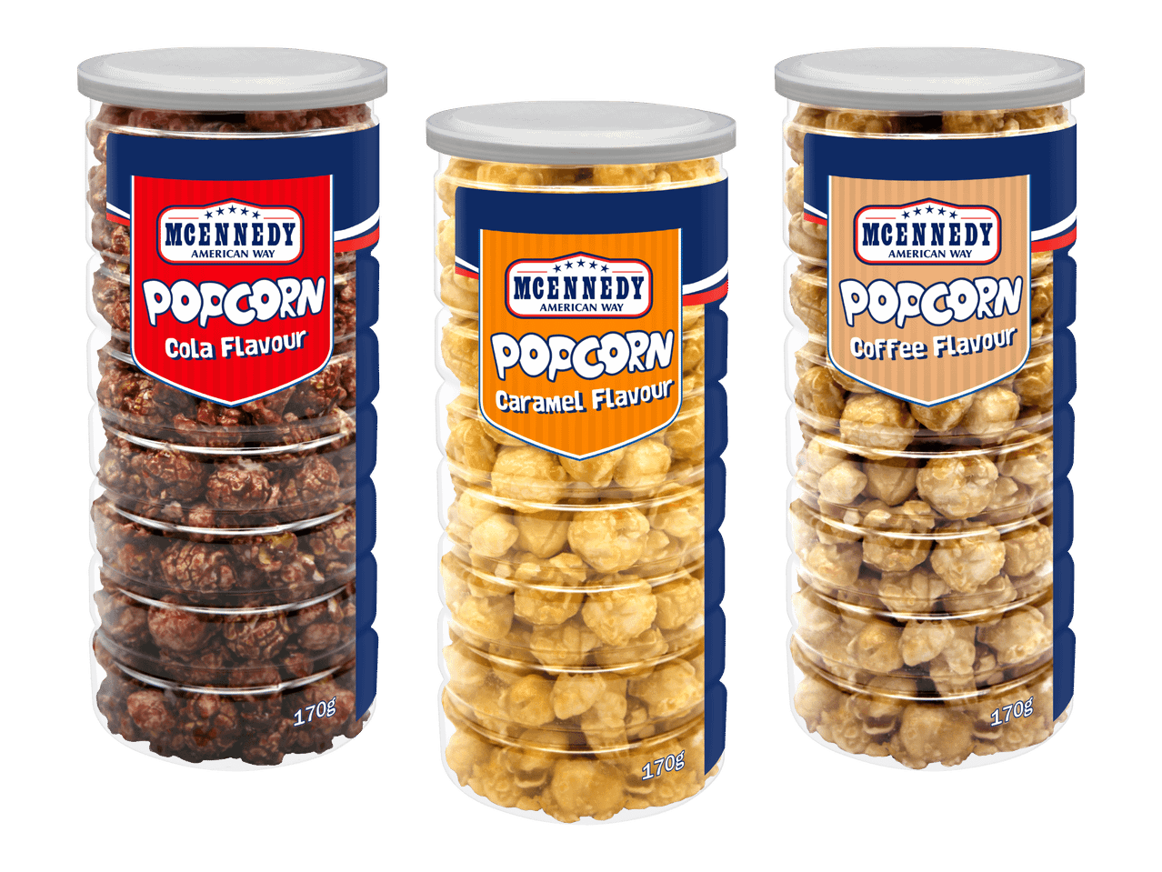 Karamellisoitu popcorn