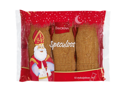 FAVORINA Spéculoos Saint-Nicolas 14 cm