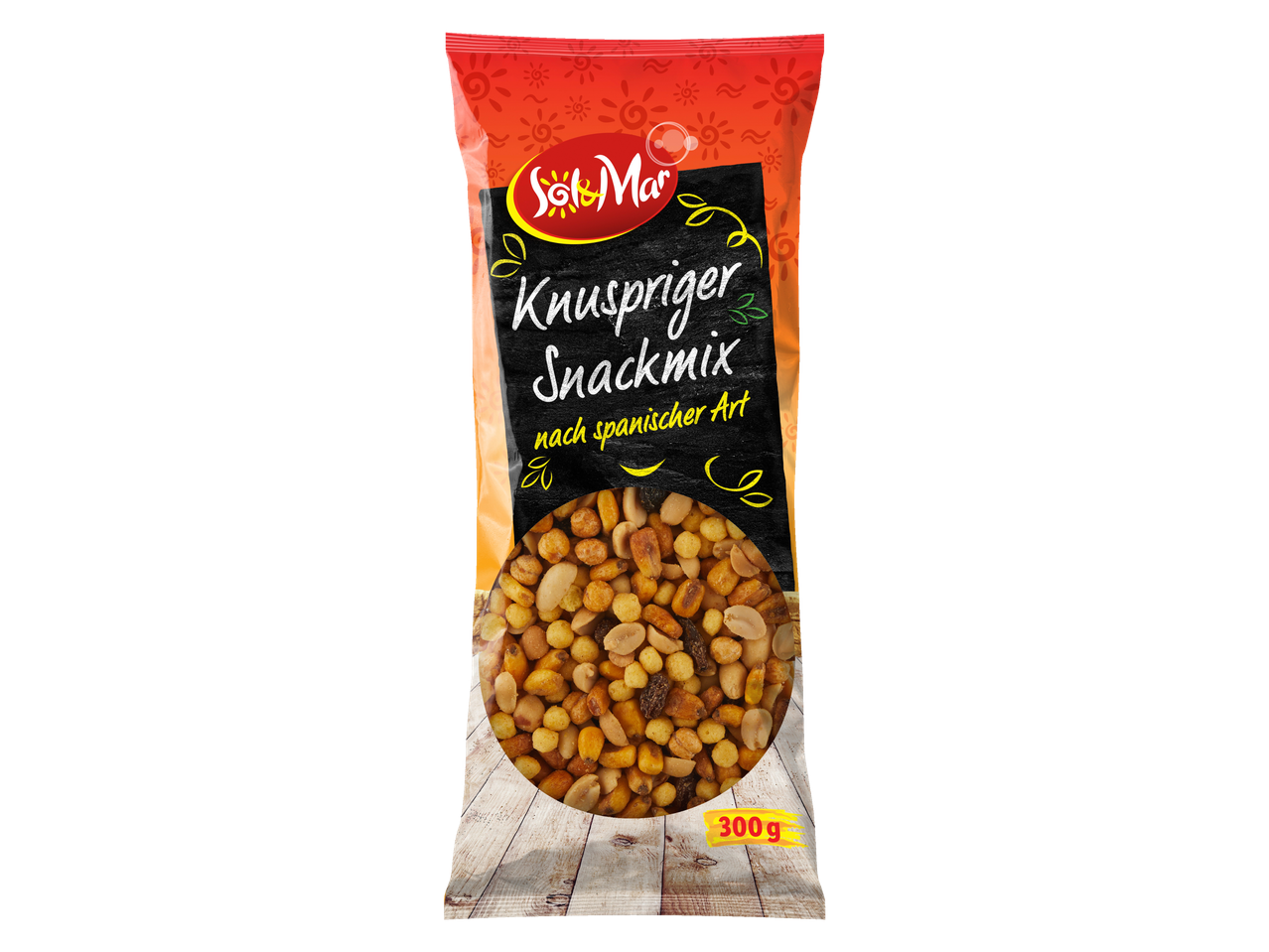 Sol&Mar knuspriger Snackmix, nach spanischer Art.