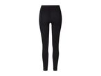 Black women's leggings, back view