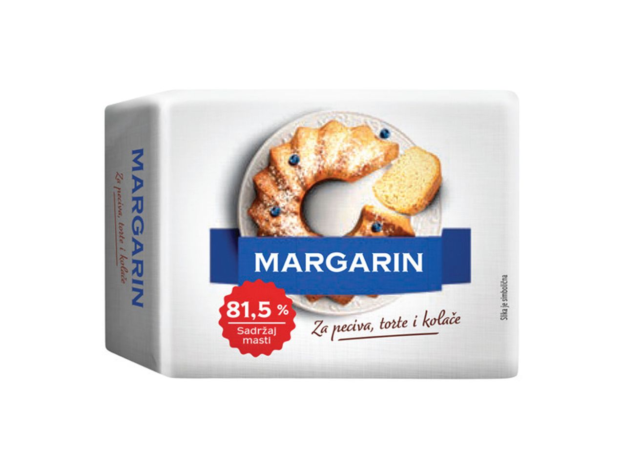 Pakovanje margarina od 250g.