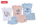 Dječji pidžame setovi s likovima Snoopyja, Stitch-a i drugih.