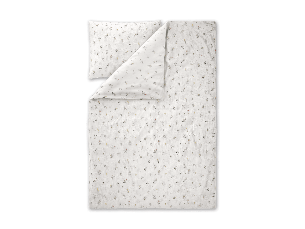 Bettwäsche-Set mit Blumenmuster