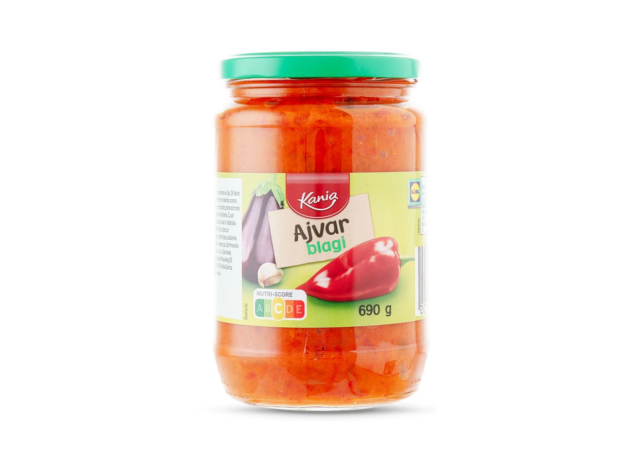 Tegla Kanig Ajvara blagog, 690g.
