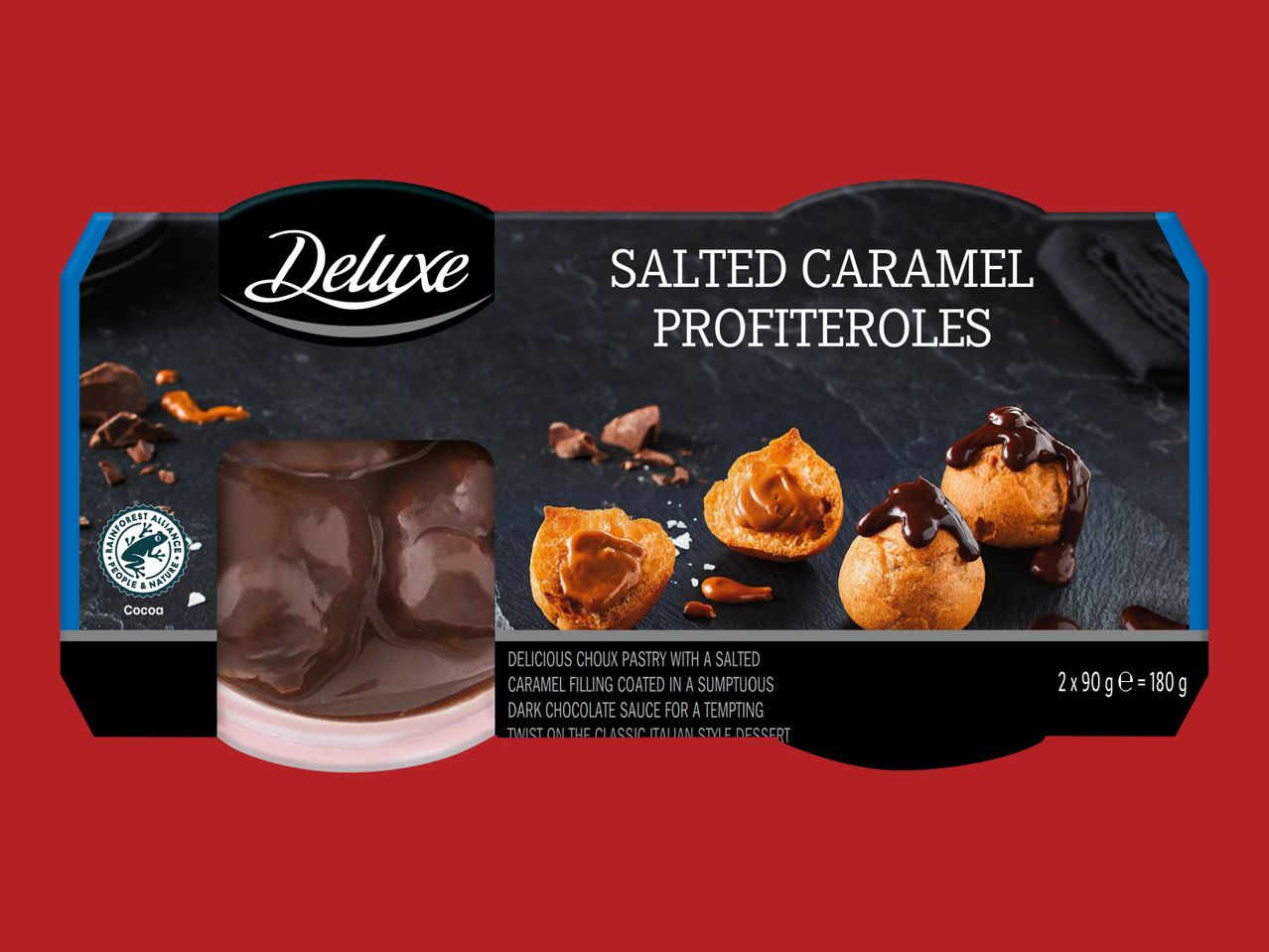 DELUXE Deser profiteroles