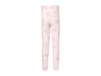 Pink children's leggings with a ballerina print.