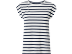 ESMARA gestreept wit en blauw pyjama T-shirt