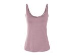A mauve women's sleeveless top.