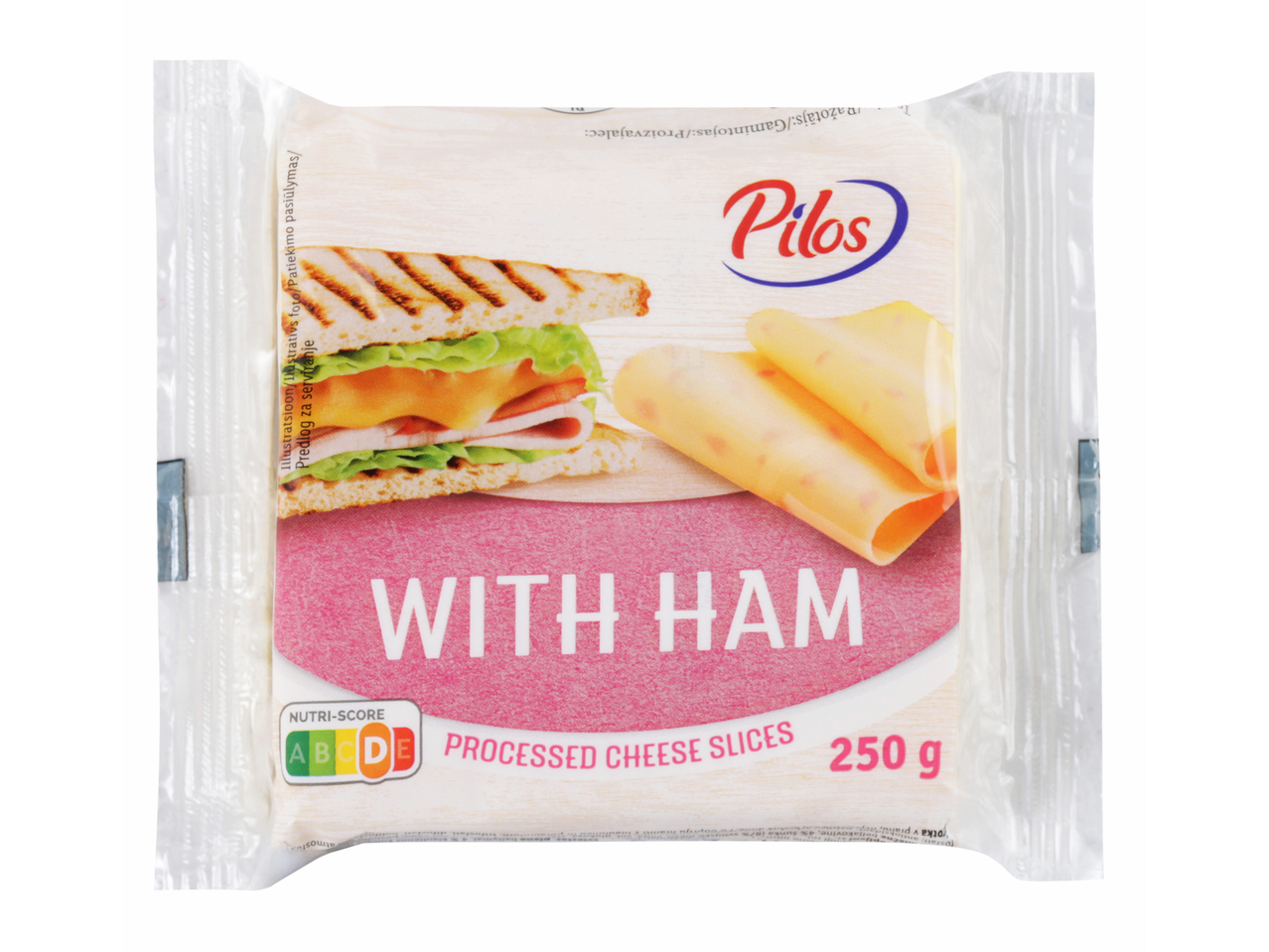 Pilos topljeni sir s šunko, 250 g pakiranje