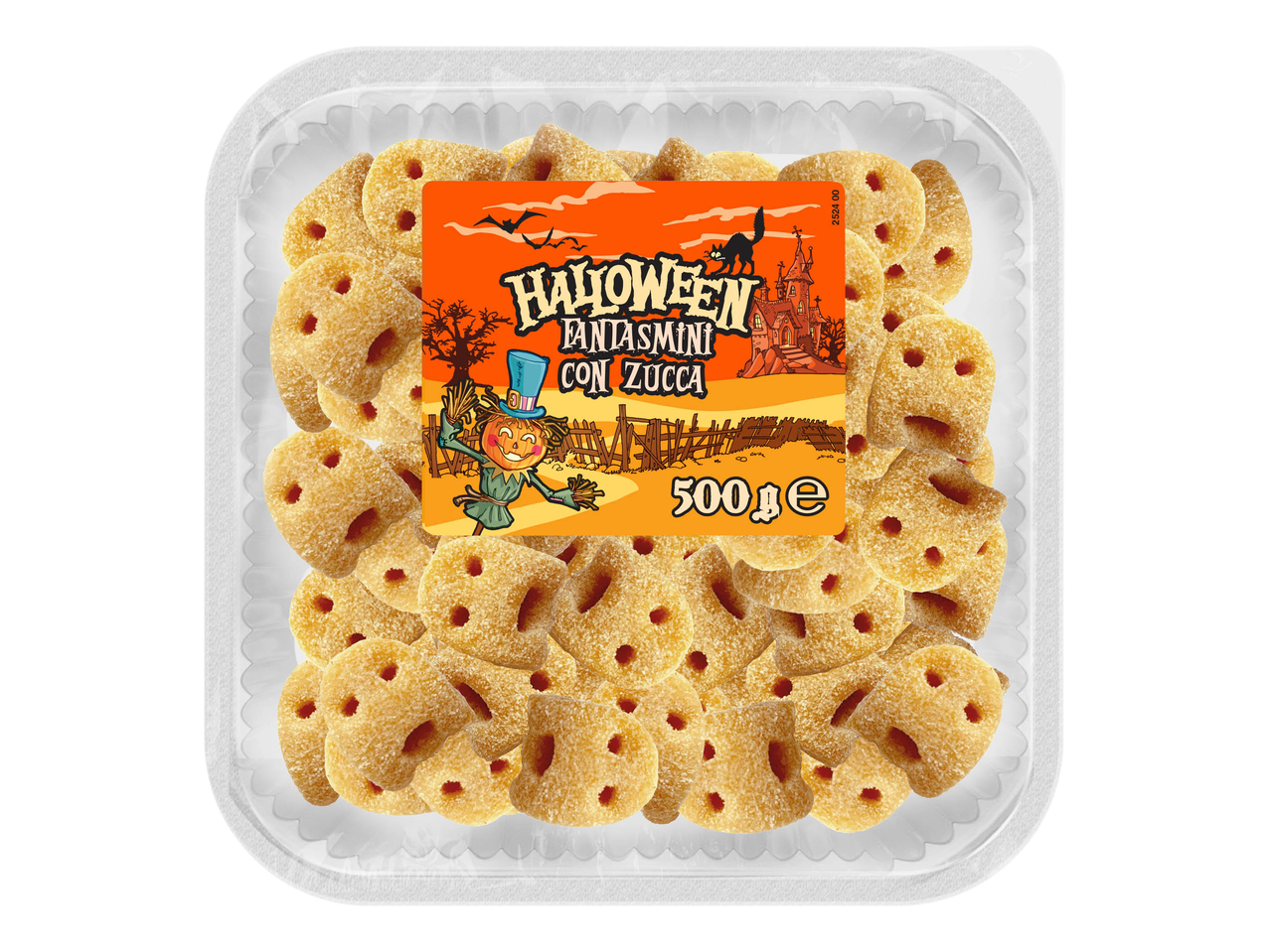 Gnocchi di patata a forma di fantasmini alla zucca