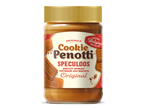 Pot speculoospasta met een label waarop 'Original Belgian Speculoos' staat.