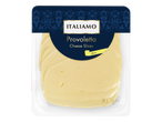 Tranches de fromage Provolone, 140g, emballage bleu et or
