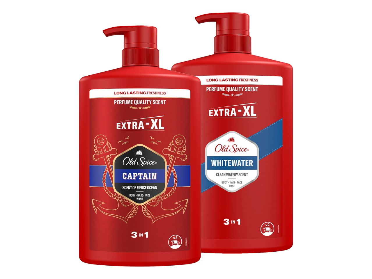 Dva paketa Dove Men+Care Ultra XL šampona.