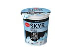 Milbona Skyr Icelandic Style Natural yogurt, fat-free, with 49g protein per pot.