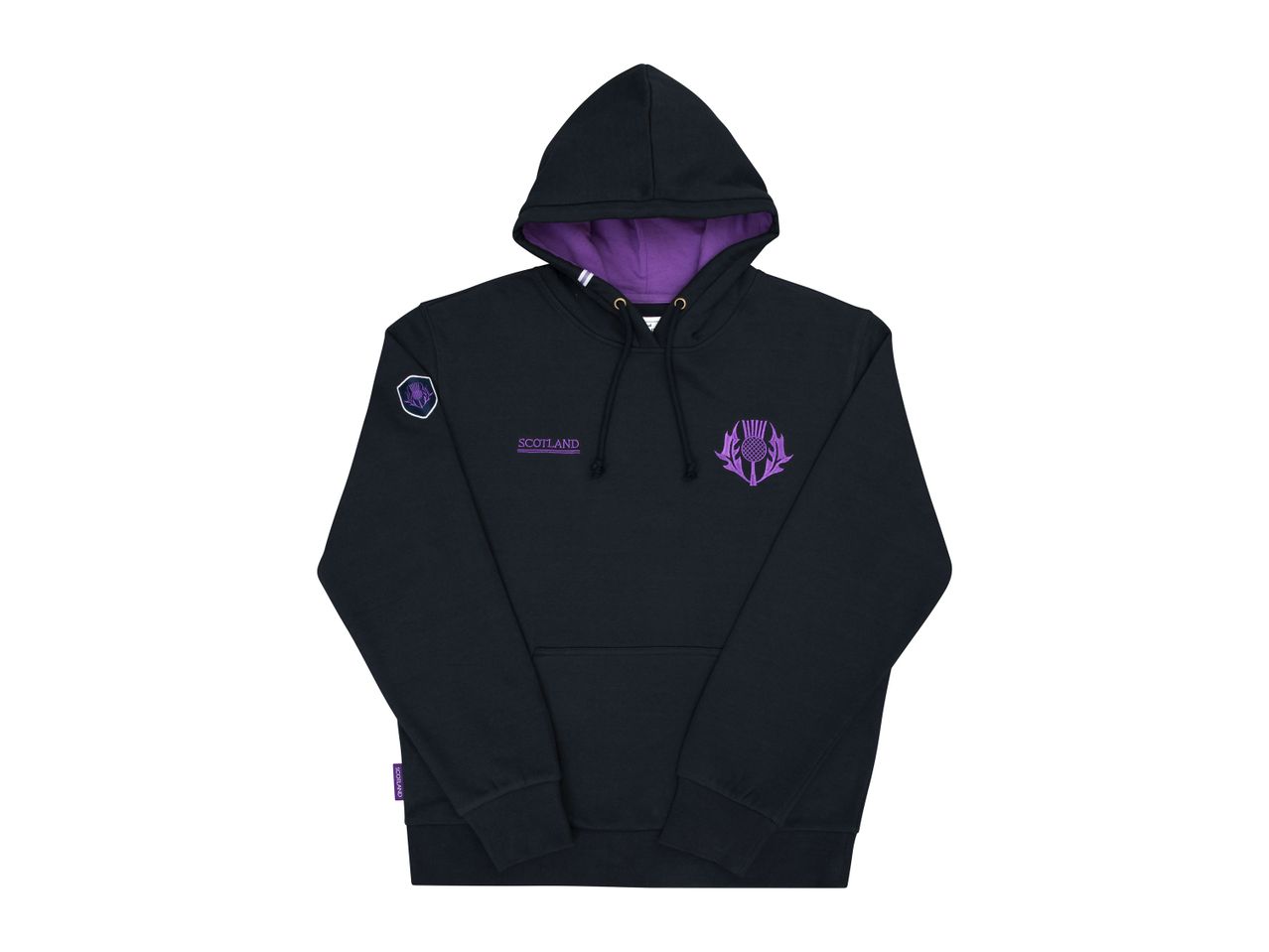 Go to full screen view: Adults’ Scotland Rugby Hoodie - Image 2