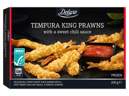 Panírozott garnéla