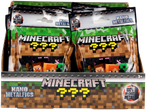 Packs surpresa Minecraft Nano Metalfigs, 100% metal fundido, para maiores de 3 anos.