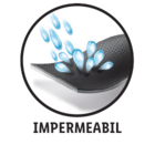 Material impermeabil.