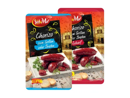 Sol & Mar Chorizo zum Grillen oder Braten
