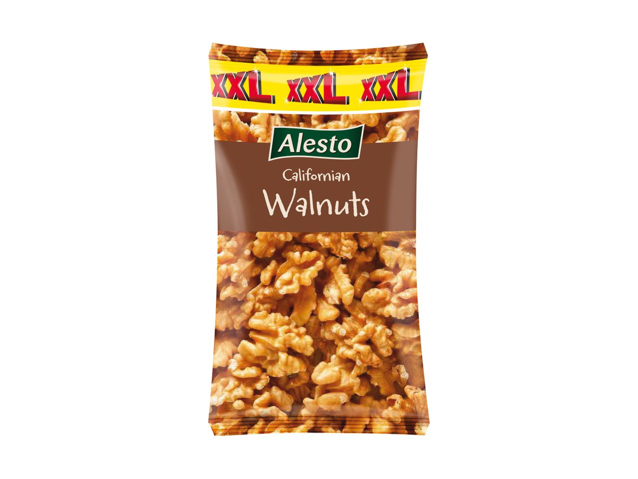 Packung Alesto XXL kalifornische Walnüsse.