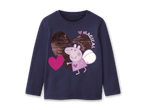 Peppa Wutz Langarmshirt für Kinder mit Paillettenherz und „MAGICAL“-Schriftzug