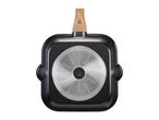 Livarno Home frying pan with wooden handle.