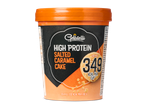 Gelatelli: hoog eiwit, gezouten karamel ijs.
