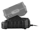 Carregador e bateria X20V Team.