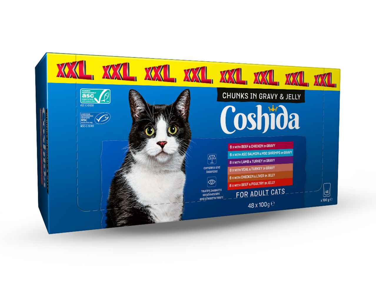 Kutija hrane za mačke Coshjida.