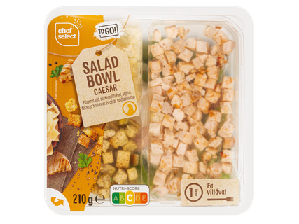 Csirkés cézársalátatál (Lidl Plus)