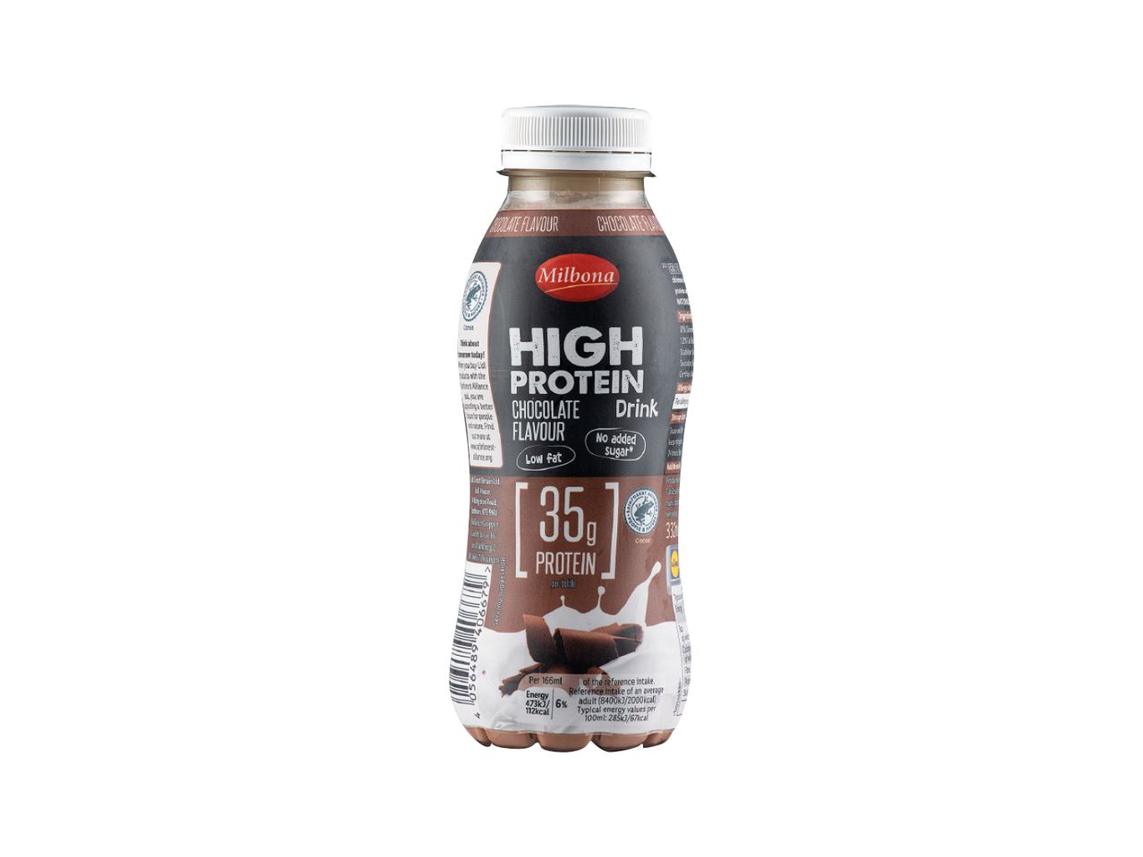 Go to full screen view: Milbona High Protein Drink Chocolate - Image 1