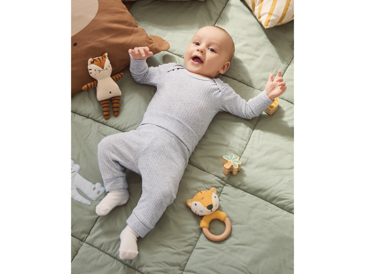 Coordinato adattabile da neonati, 2 pezzi