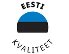 Eesti riiklik embleem tekstiga.