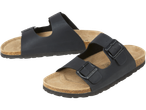 Par crnih sandala Natural Walk.