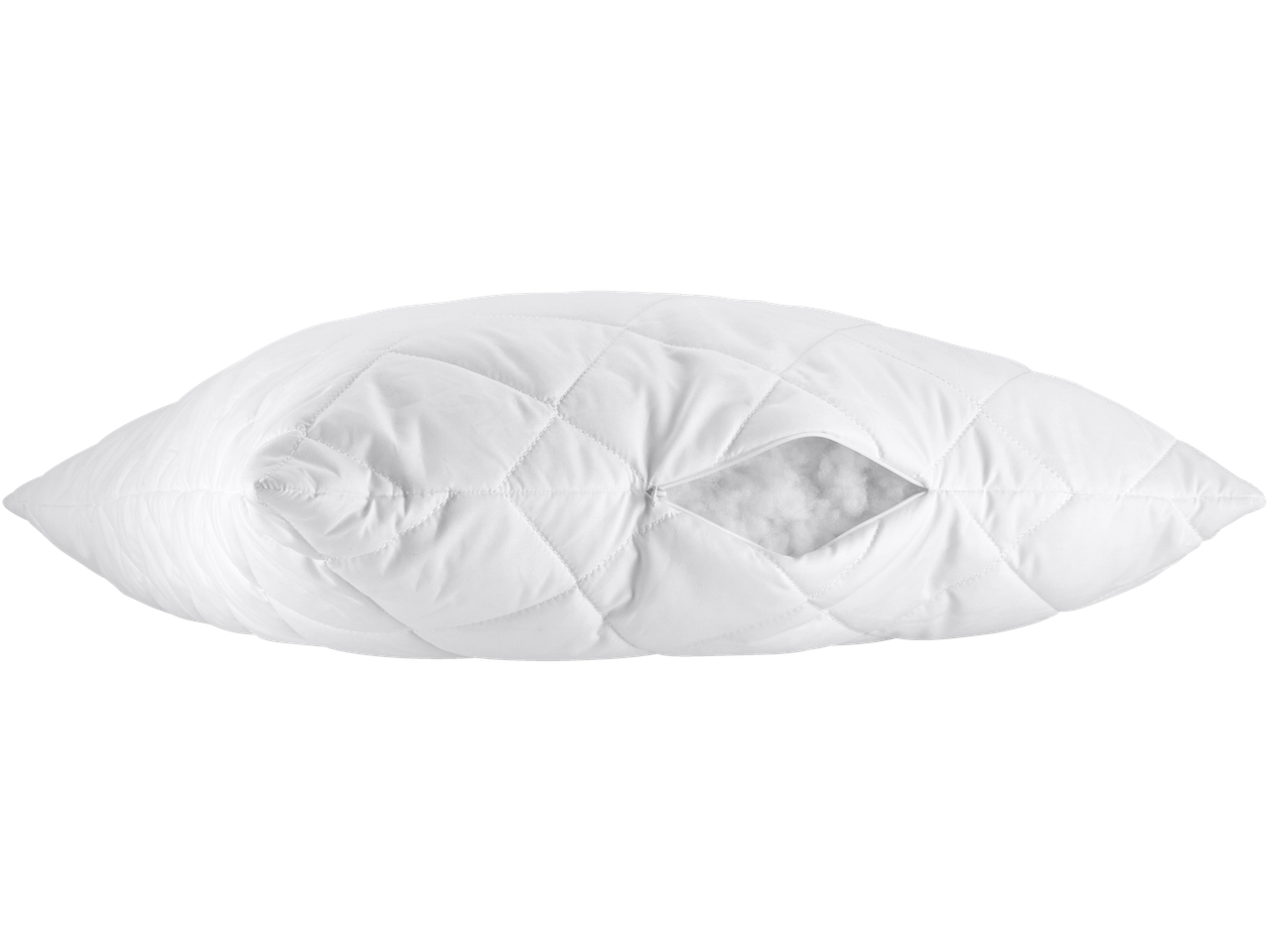 LIVARNO spilvens Starfill (GRS) ar rāvējslēdzēju un redzamu pildījumu