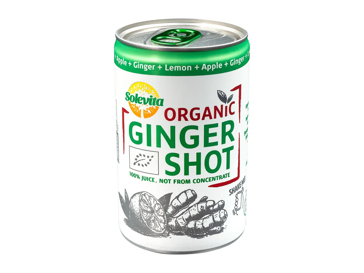 Go to full screen view: Solevita Organic Ginger Shot - Image 1