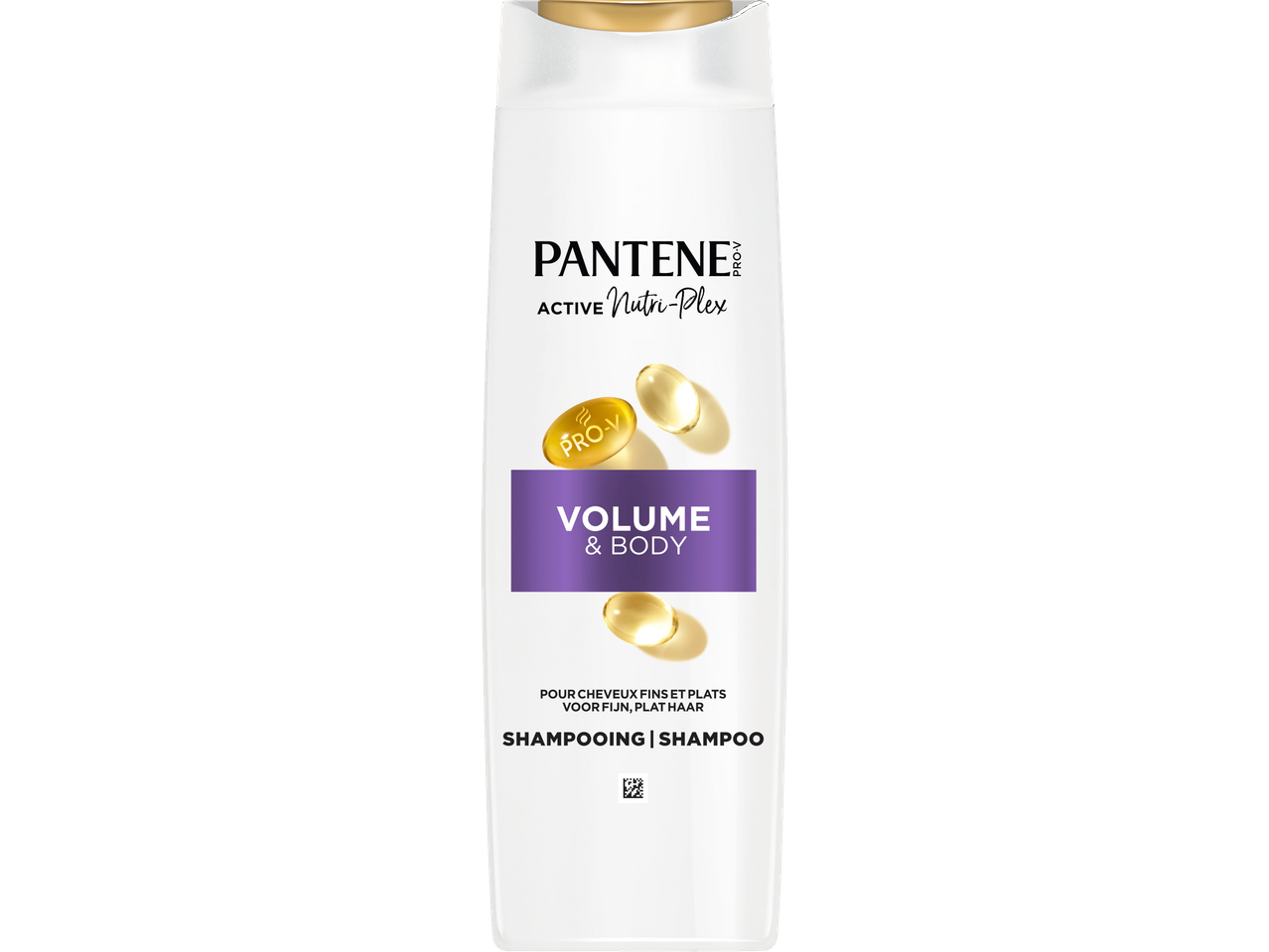 Shampooing Pantene Active Nutri-Plex Volume & Corps pour cheveux fins et plats