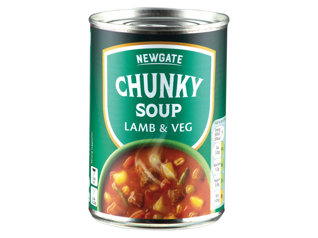 Newgate Chunky Soup, Lamb & Veg.