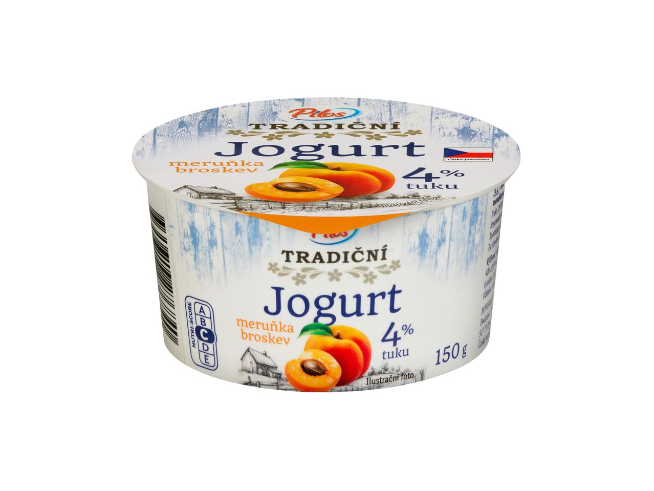 Ochucený jogurt meruňka