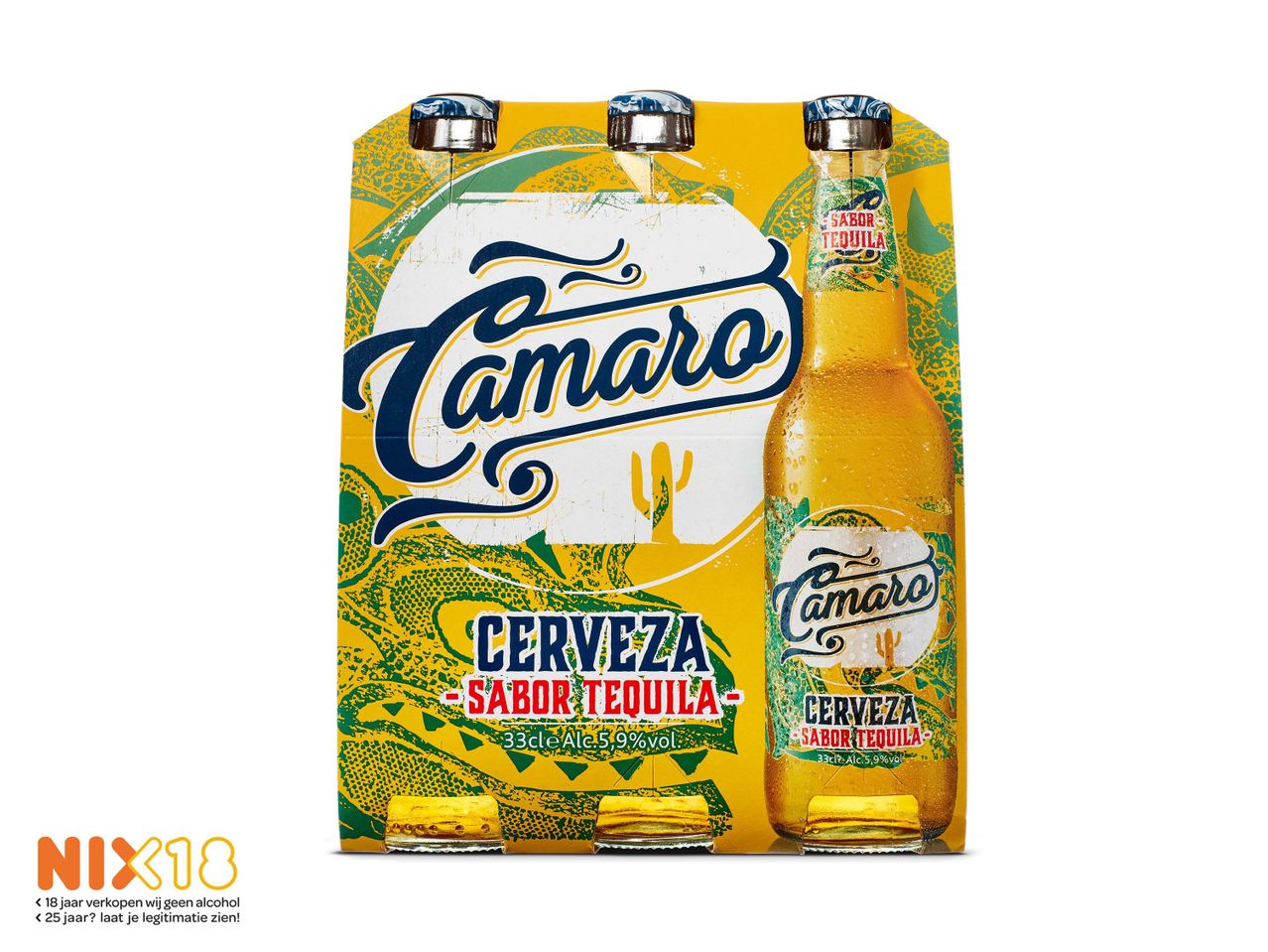 Ga naar volledige schermweergave: Camaro bier met tequila smaak - afbeelding 1