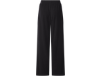 ESMARA crne hlače širokih nogavica s elastičnim pojasom.