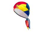 Un bandana de cyclisme coloré.