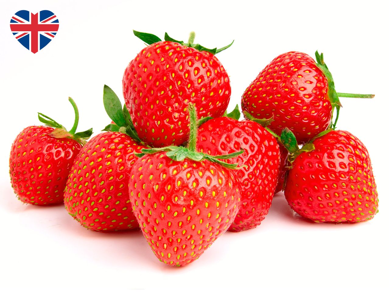 Go to full screen view: British Strawberries - Image 1