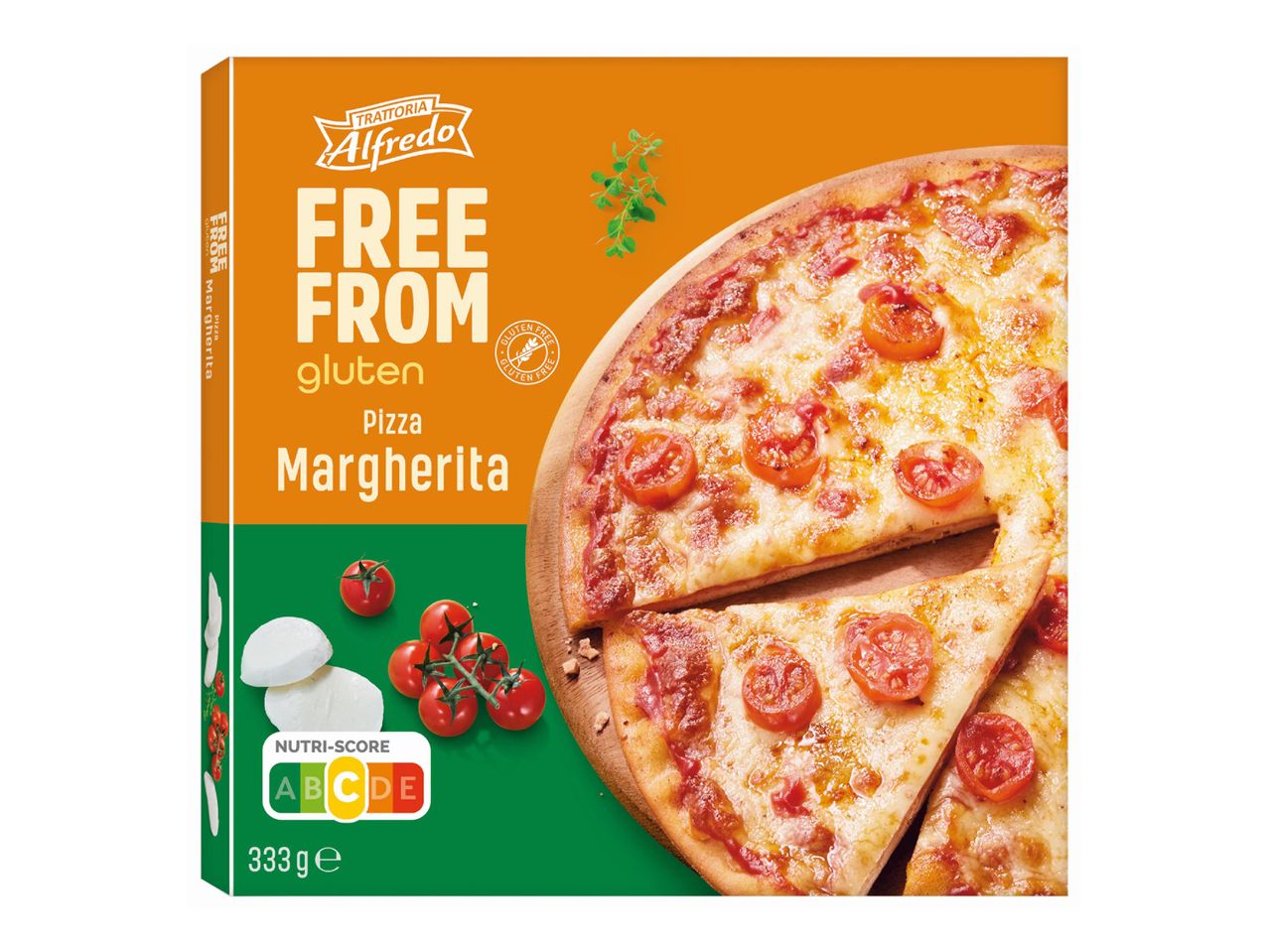 Ugrás a teljes képernyős nézethez: Gluténmentes pizza margherita – Kép 1