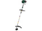 A Parkside string trimmer, a gasoline-powered gardening tool, is shown against a black background.