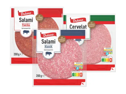 Dulano Rohwurst Scheiben