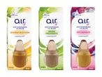Tre W5 Air duftdispensere til biler: Orange Blossom, Green Freshness og Red Berries.